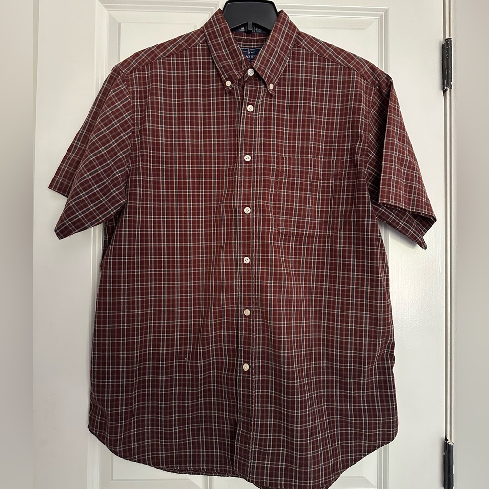 John Ashford Men’s Button Up Shirt size Large